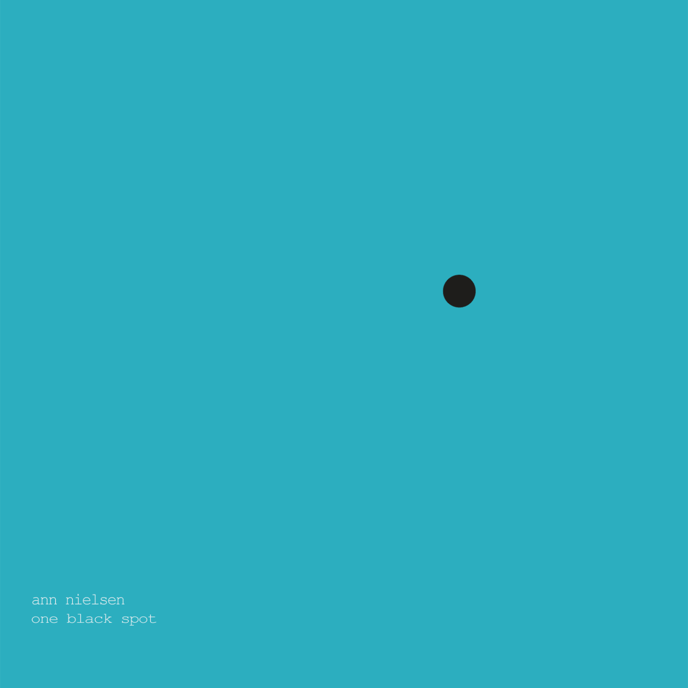 One Black Spot – Albumcover